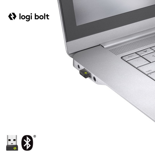 Logitech Signature M650 for Business rato Escritório Mão direita RF Wireless + Bluetooth Ótico 4000 DPI