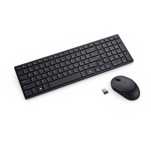 DELL KM555 teclado Rato incluído Universal RF Wireless + Bluetooth QWERTY Português Preto