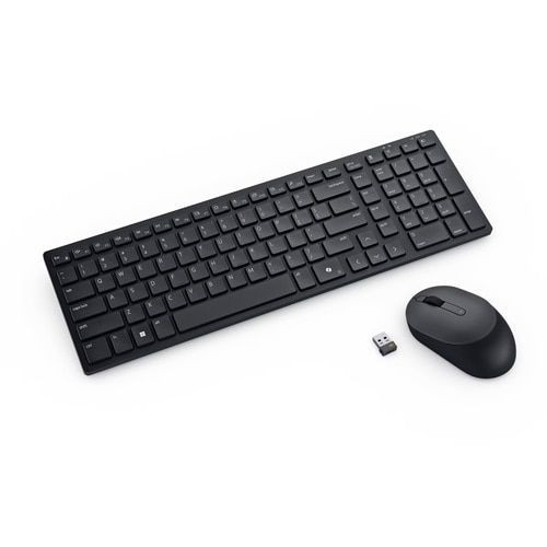 DELL KM555 teclado Rato incluído Universal RF Wireless + Bluetooth QWERTY Português Preto