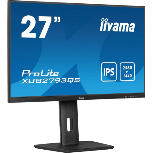 iiyama ProLite XUB2793QS-B7 monitor de ecrã 68,6 cm (27") 2560 x 1440 pixels Quad HD LED Preto