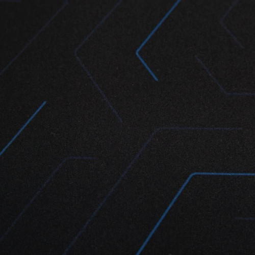 iggual Hexa-2 Tapete Gaming Preto, Azul