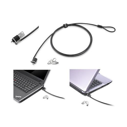 Lenovo 57Y4303 cadeado antirroubo Preto, Prateado 1,52 m