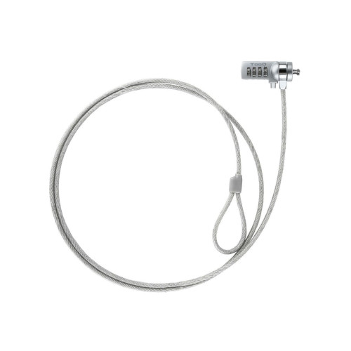 TooQ TQCLKC0015 cadeado antirroubo Prateado 1,5 m