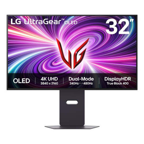 LG 32GS95UV-B monitor de ecrã 81,3 cm (32") 3840 x 2160 pixels 4K Ultra HD OLED Preto