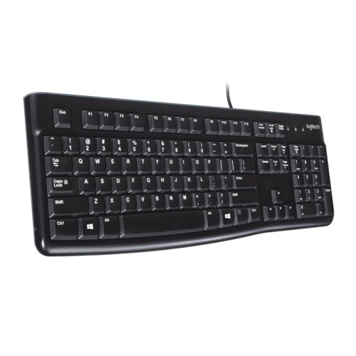 Logitech Keyboard K120 for Business teclado Universal USB QWERTY Espanhol Preto