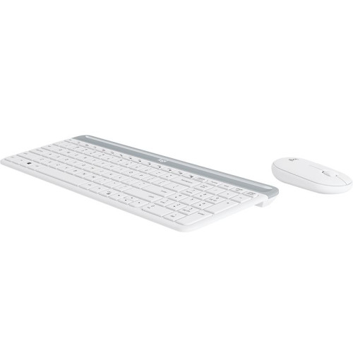 Logitech MK470 teclado Rato incluído Escritório RF Wireless Espanhol Branco