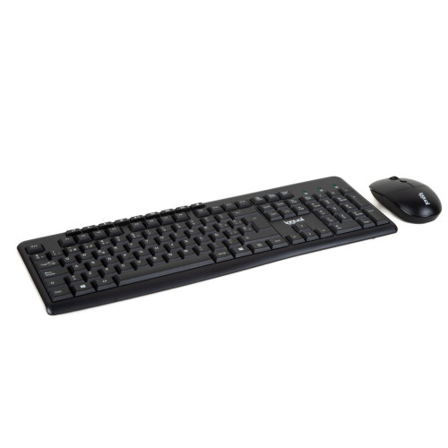 iggual WMK-BASIC teclado Rato incluído Escritório RF Wireless QWERTY Preto