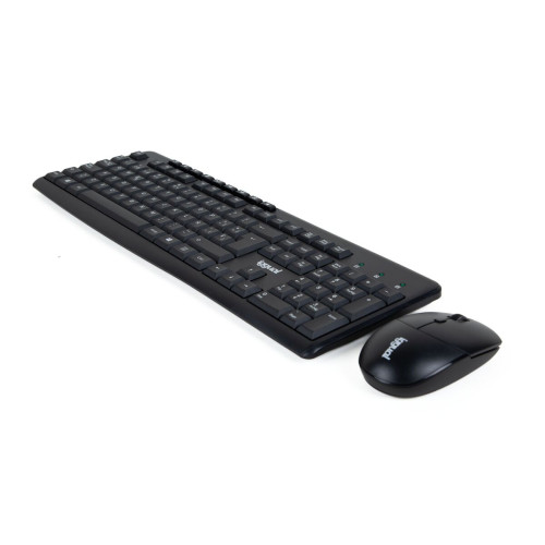 iggual WMK-BASIC teclado Rato incluído Escritório RF Wireless QWERTY Preto