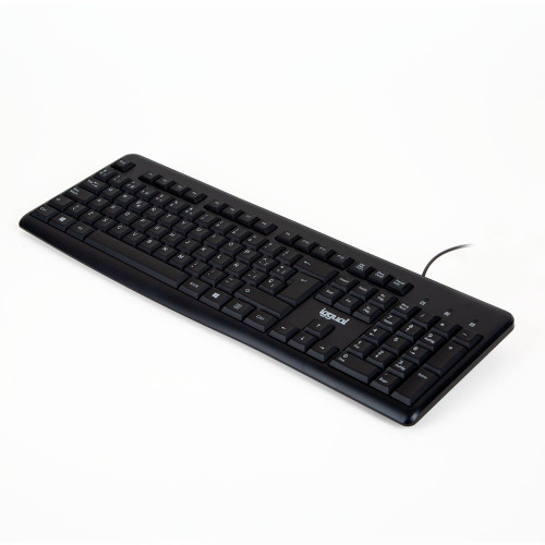 iggual CK-BASIC2-105T teclado Escritório USB QWERTY Preto