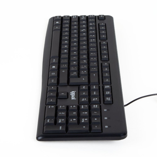 iggual CK-BASIC2-105T teclado Escritório USB QWERTY Preto