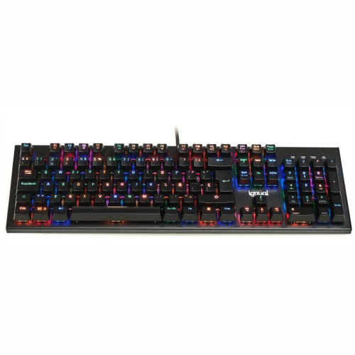 iggual IGG317969 teclado Jogos USB QWERTY Espanhol Preto