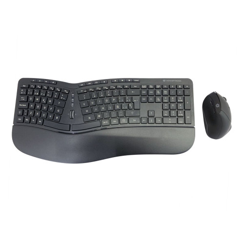 Conceptronic ORAZIO02ES teclado Rato incluído Escritório RF Wireless QWERTY Espanhol Preto