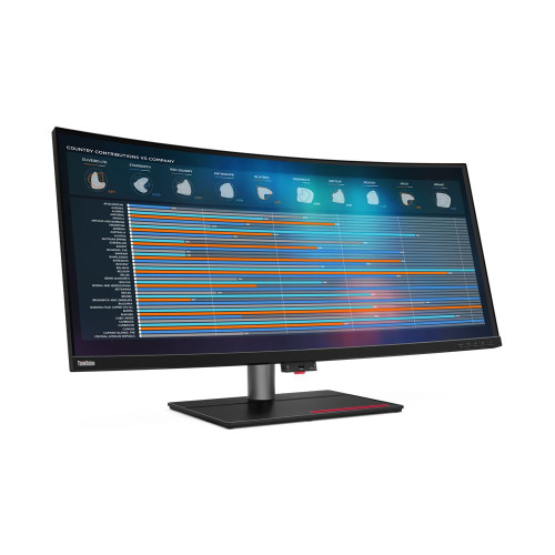 Lenovo ThinkVision P40w-20 LED display 100,8 cm (39.7") 5120 x 2160 pixels 5K Ultra HD Preto