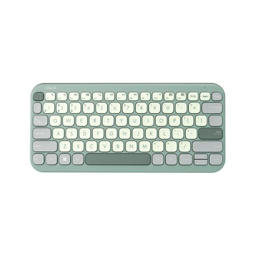 ASUS KW100 teclado Casa RF Wireless + Bluetooth Português Verde