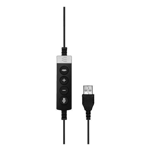 EPOS IMPACT SC 230 USB MS II Auscultadores Com fios Fita de cabeça Escritório Call center USB Type-A Preto