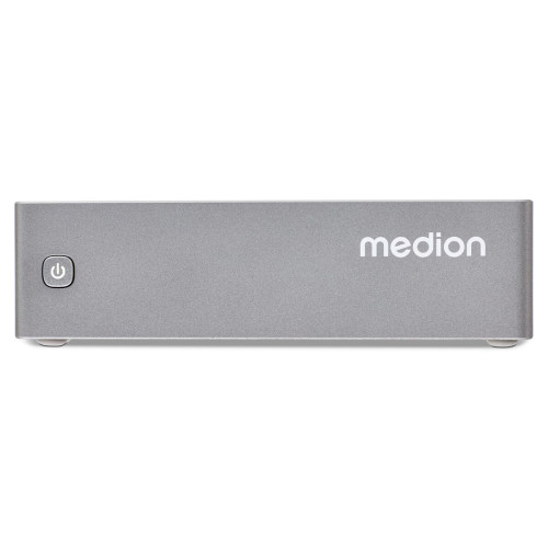 MEDION S06 MD35300 Intel® Core™ i5 i5-1335U 16 GB DDR4-SDRAM 512 GB SSD Mini PC Prateado