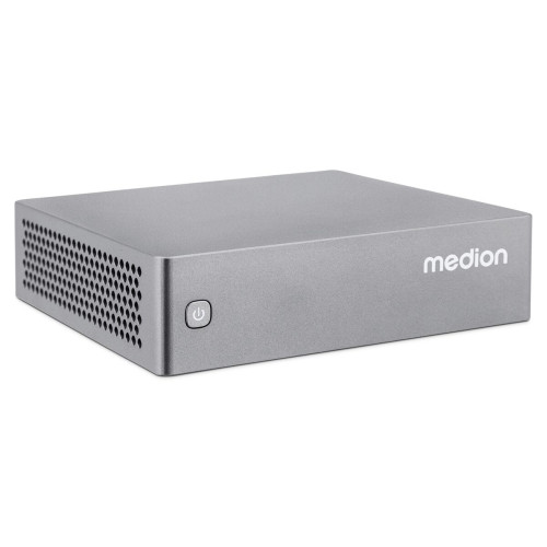 MEDION S06 MD35300 Intel® Core™ i5 i5-1335U 16 GB DDR4-SDRAM 512 GB SSD Mini PC Prateado