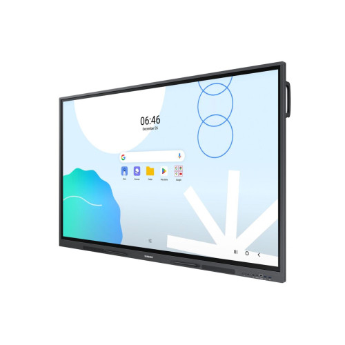 Samsung WA65D Quadro Interativo 165,1 cm (65") 3840 x 2160 pixels Ecrã táctil Cinzento