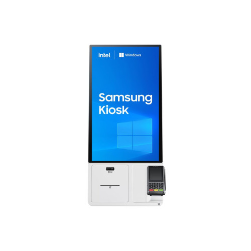 Samsung KM24C-3 Design de quiosque 61 cm (24") LED 250 cd m² Full HD Branco Ecrã táctil Processador built-in Windows 10 IoT