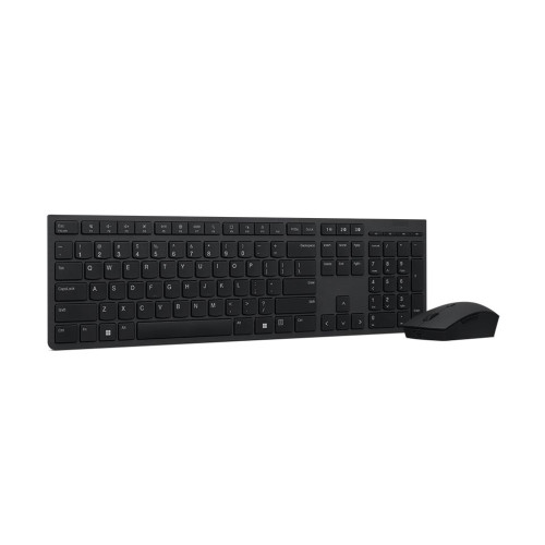 Lenovo 4X31K03957 teclado Rato incluído RF Wireless + Bluetooth Português Cinzento
