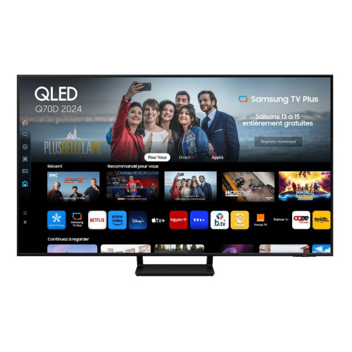 Samsung TQ55Q70DAT 139,7 cm (55") 4K Ultra HD Smart TV Wi-Fi Preto