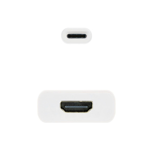 Nanocable 10.16.4102 adaptador gráfico USB 4096 x 2160 pixels Branco