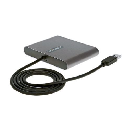 StarTech.com Adaptador USB 3.0 para 4x HDMI - Placa gráfica externa - Dongle adaptador gráfico USB Type-A para HDMI quádruplo -