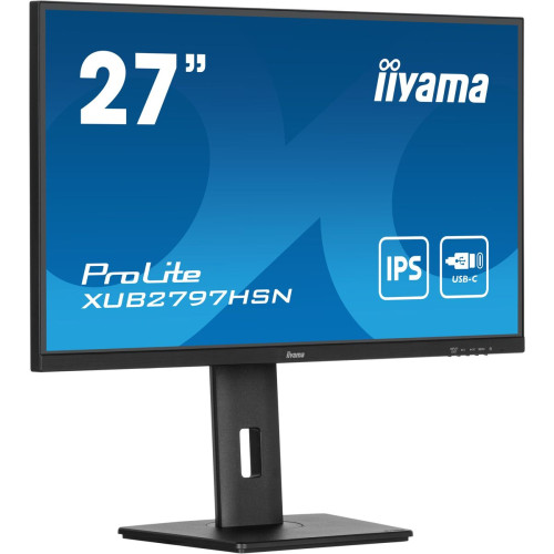 iiyama ProLite XUB2797HSN-B2 monitor de ecrã 68,6 cm (27") 1920 x 1080 pixels Full HD LED Preto