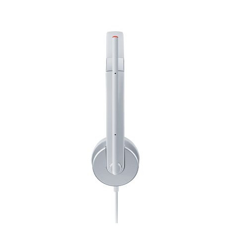 Lenovo 100 Stereo Analogue Headset Auscultadores Escritório Call center Prateado
