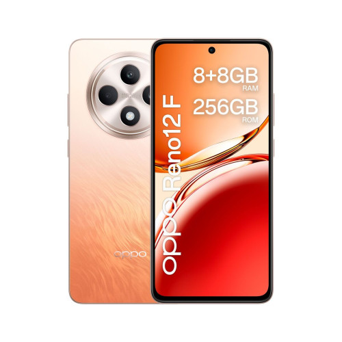 OPPO Reno12 F 4G 16,9 cm (6.67") Dual SIM Android 14 USB Type-C 8 GB 256 GB 5000 mAh Laranja