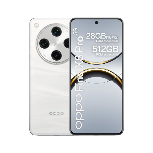 OPPO Find X8 Pro X8 Pro 17,2 cm (6.78") Dual SIM Android 15 5G USB Type-C 16 GB 512 GB 5910 mAh Branco