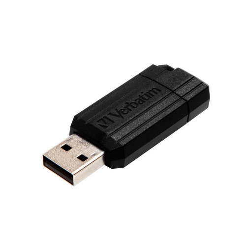 Verbatim PinStripe unidade de memória USB 64 GB USB Type-A 2.0 Preto