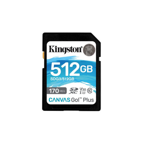 Kingston Technology Canvas Go! Plus 512 GB SD UHS-I Classe 10