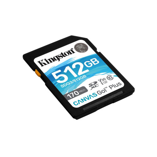 Kingston Technology Canvas Go! Plus 512 GB SD UHS-I Classe 10