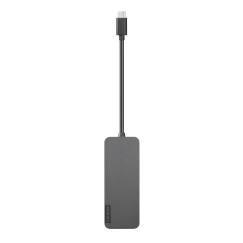 Lenovo 4X90X21427 base & duplicador de portas USB 3.2 Gen 2 (3.1 Gen 2) Type-C Cinzento