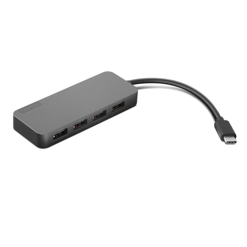 Lenovo 4X90X21427 base & duplicador de portas USB 3.2 Gen 2 (3.1 Gen 2) Type-C Cinzento