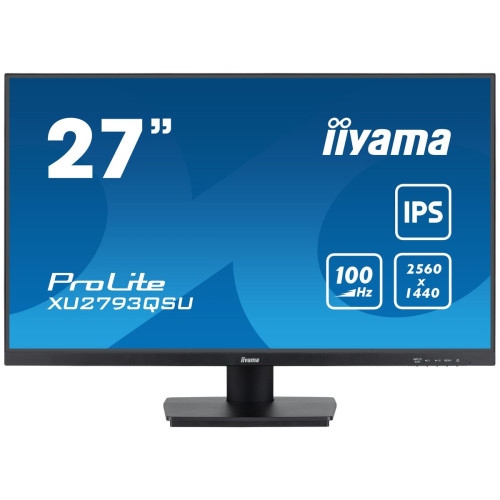iiyama ProLite XU2793QSU-B7 LED display 68,6 cm (27") 2560 x 1440 pixels Wide Quad HD Preto