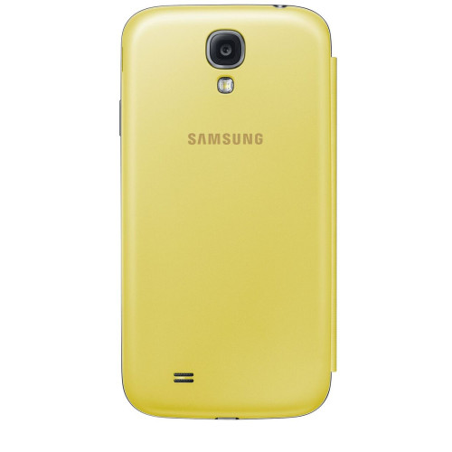 Samsung S View capa para telemóvel Capa tipo livro Amarelo