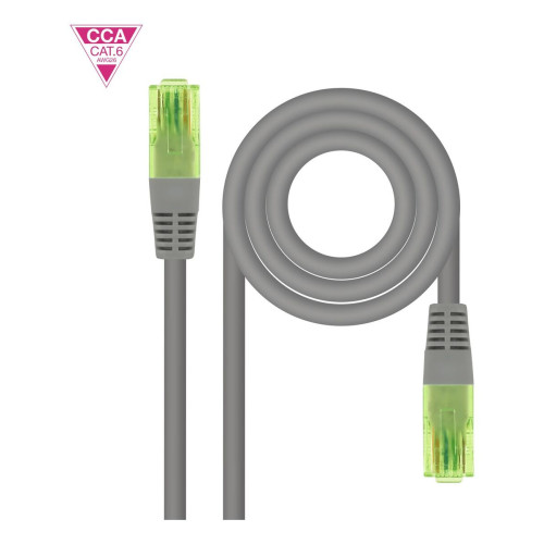 Nanocable 10.20.1425 cabo de rede Cinzento 25 m Cat6 U UTP (UTP)
