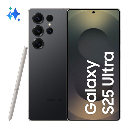 Samsung Galaxy S25 Ultra 17,5 cm (6.9") Dual SIM Android 15 5G USB Type-C 12 GB 1 TB 5000 mAh Preto, Titânio