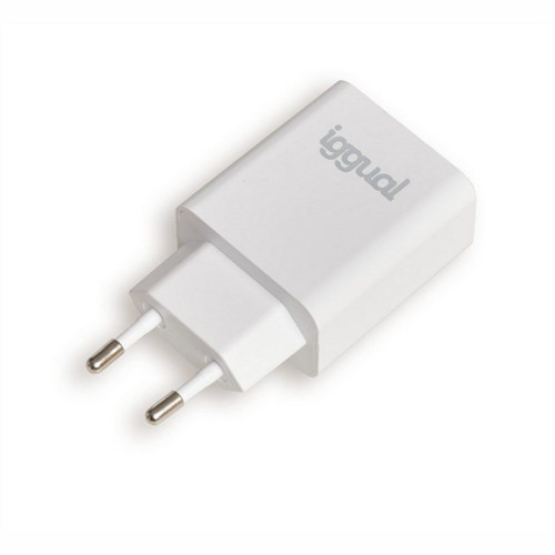 iggual IGG318164 carregador de dispositivos móveis Universal Branco AC Interior