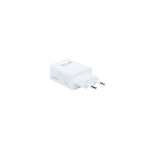 iggual IGG318317 carregador de dispositivos móveis Universal Branco AC Interior