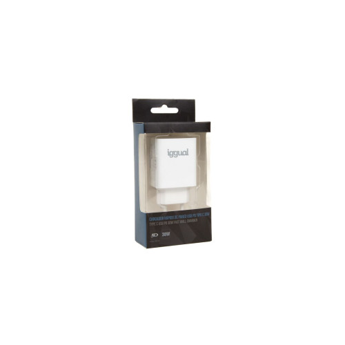 iggual IGG318317 carregador de dispositivos móveis Universal Branco AC Interior