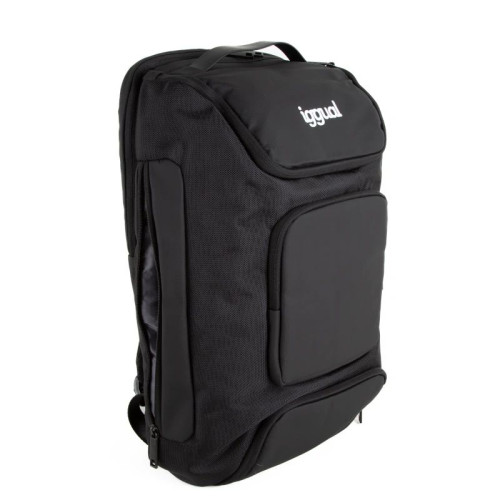 iggual IGG318539 mala para portáteis 39,6 cm (15.6") Mochila Preto