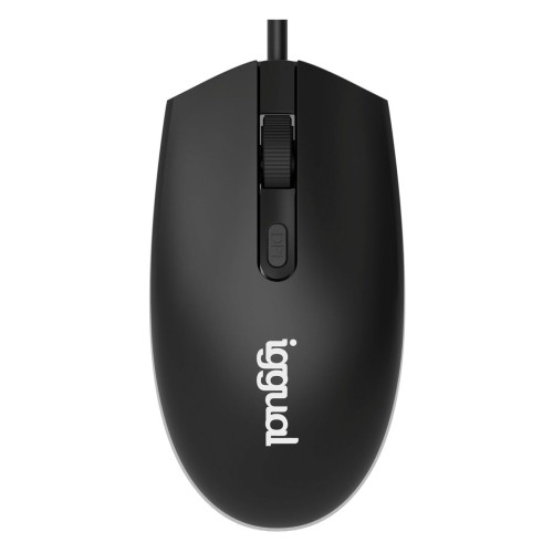 iggual IGG317624 rato Escritório Ambidestro USB Type-A Ótico 1600 DPI