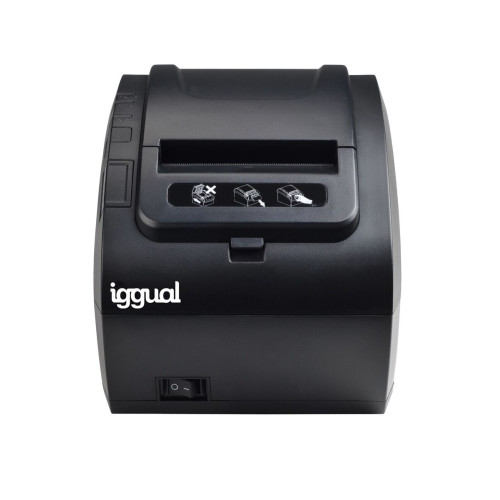 iggual TP8002 impressora de etiquetas Acionamento térmico direto 203 x 203 DPI 260 mm seg Com fios Ethernet LAN