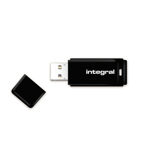 Integral 128GB USB2.0 DRIVE BLACK unidade de memória USB USB Type-A 2.0 Preto