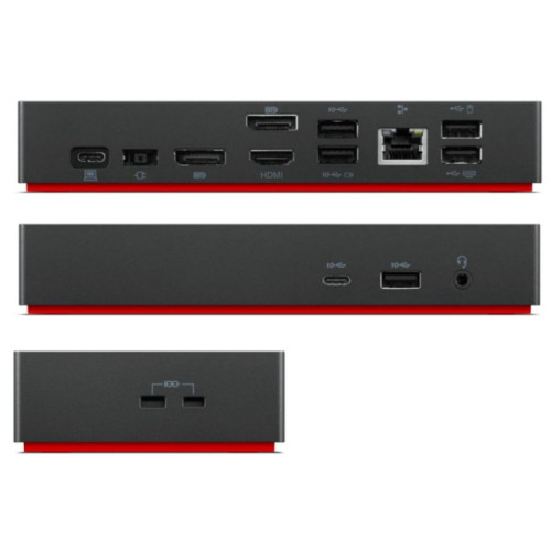 Lenovo ThinkPad Universal USB-C Com fios USB 3.2 Gen 1 (3.1 Gen 1) Type-C Preto