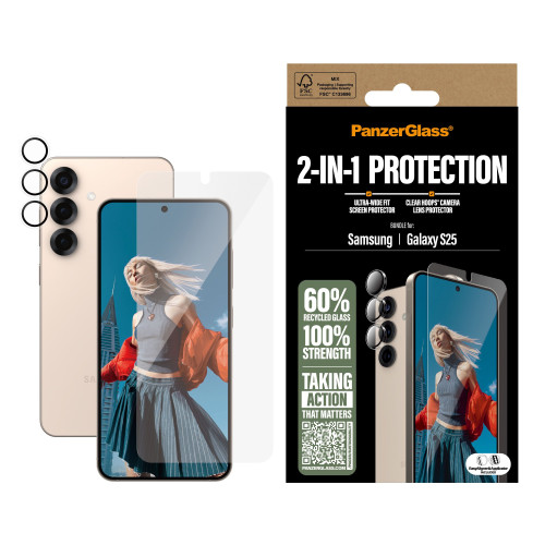PanzerGlass PGRHONUG38388 Protetor de Ecrã Capa para Telemóveis Proteção de ecrã transparente Samsung 1 unidade(s)