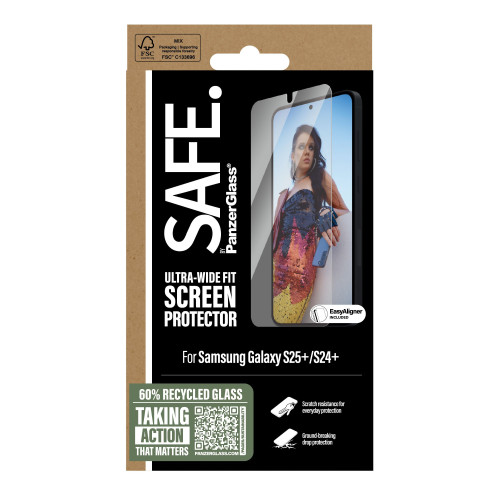 PanzerGlass SARNUWFG37942 Protetor de Ecrã Capa para Telemóveis Proteção de ecrã transparente Samsung 1 unidade(s)